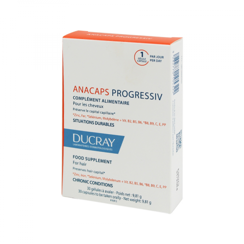 DUCRAY Капсулы ANACAPS PROGRESSIV 30шт