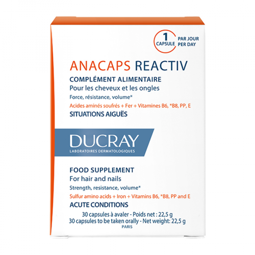 DUCRAY Капсулы ANACAPS REACTIV 30шт