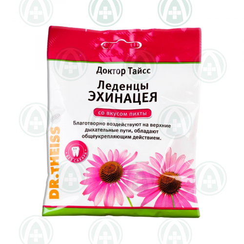Эхинацея со вкусом Пихты леденцы Доктор Тайсс