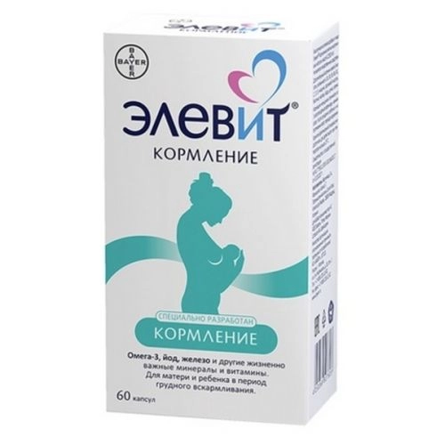 Элевит Кормление 60 капсул
