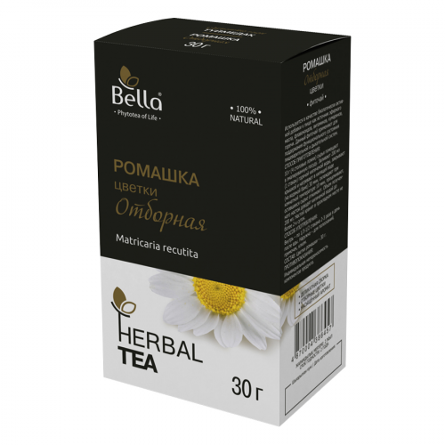 ФИТО-ЧАЙ БЕЛЛА Ромашка цветки отборная 30 гр.