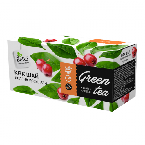 ФИТО-ЧАЙ БЕЛЛА Зеленый чай с боярышником 20шт