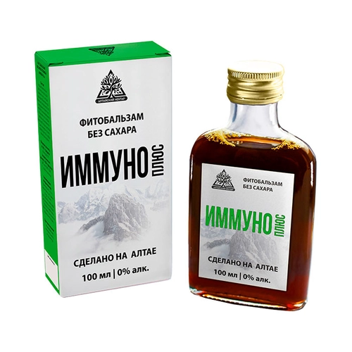 Фитобальзам Иммуно плюс Алтайский нектар