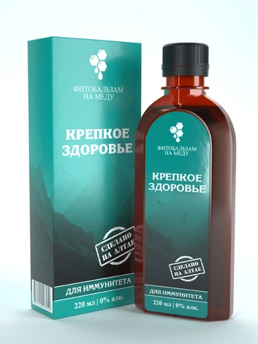 Фитобальзам на меду Крепкое здоровье для иммунитета