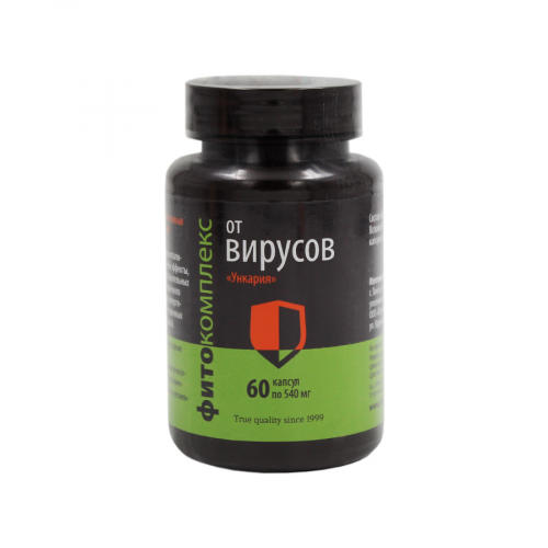 GLORYON Капсулы от вирусов Ункария 60шт