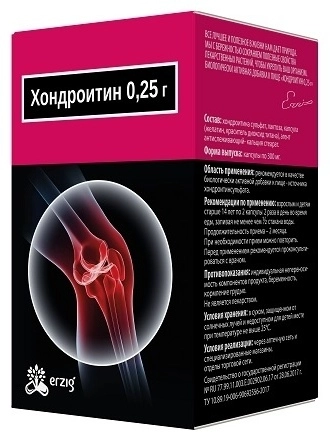 Хондроитин 0.25 г
