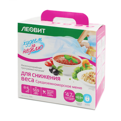 Худеем за неделю Средиземноморское меню