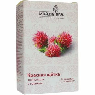 Красная щетка Алтайские травы