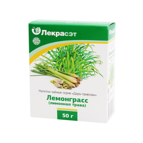ЛЕКРА-СЭТ Напиток чайный Лемонграсс 50гр