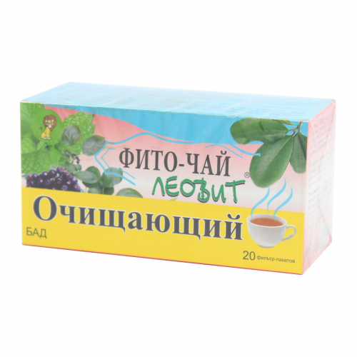 ЛЕОВИТ Фито-чай Очищающий 20 шт