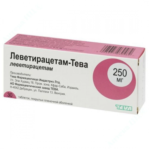 Леветирацетам Тева