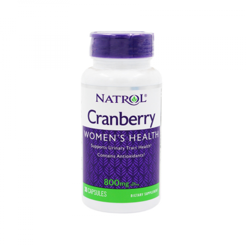 NATROL Клюква 800мг 30 капсулы
