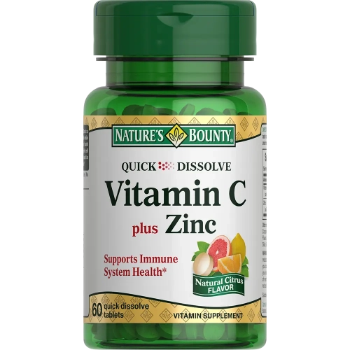 Nature's Bounty Витамин C + Цинк