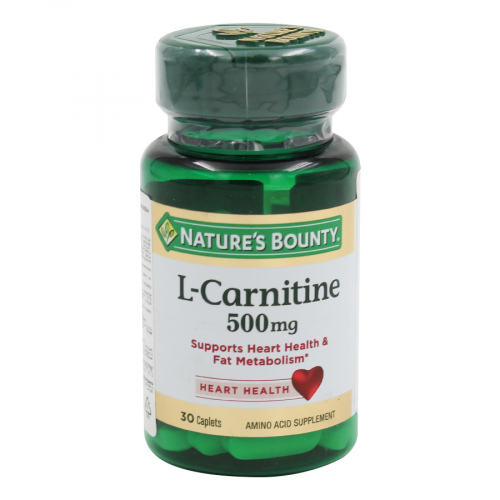 NATURES BOUNTY L-Карнитин 500мг 30 таблеток