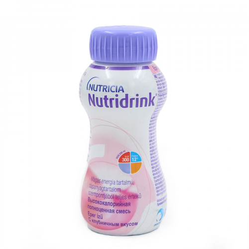 NUTRIDRINK Напиток клубника 200мл