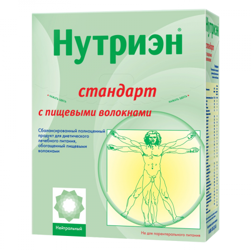 НУТРИТЕК НУТРИЭН Стандарт с пищевыми волокнами, 350гр.
