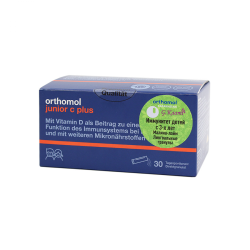 ORTHOMOL Препарат Junior C plus Direftgranulat 30 порций
