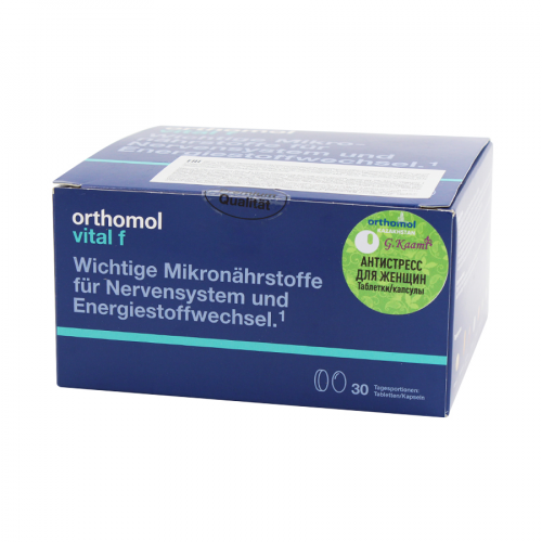 ORTHOMOL Препарат Vital F 30 Gran/Tab/Kaps