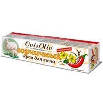 ОвисОлио OvisOlio крем для тела горчичный для суставов и позвоночника