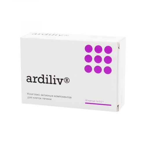 PEPTIDES Капсулы Ardiliv 0,3гр 30 капсул