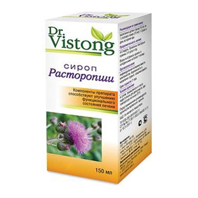 Расторопши сироп Dr.Vistong