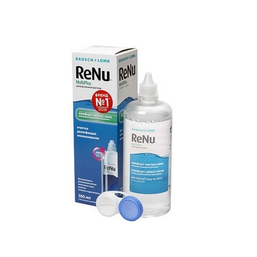 Раствор для контактных линз РеНю Мультиплюс Renu MultiPlus