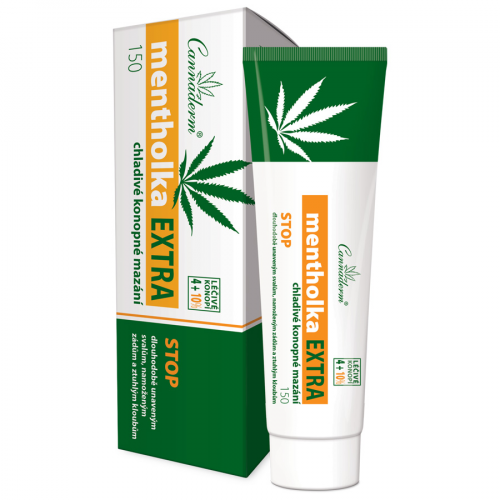SALVIA PHARM Гель Cannaderm Охлаждающий для здоровья мышц/спины и суставов Ментолка Экстра 150мл