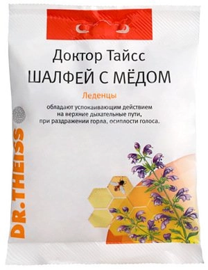 Шалфей co вкуcoм меда Доктор Тайсс