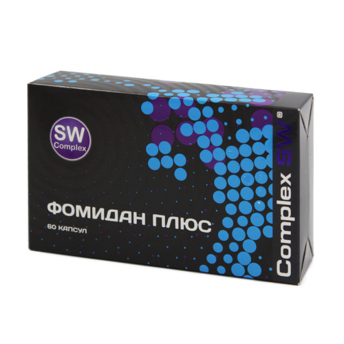 SW COMPLEX Капсулы Фомидан Плюс 60шт