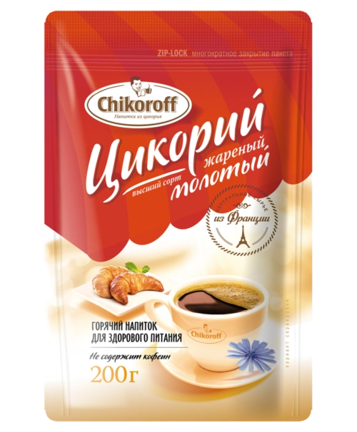 Цикорий Novasweet Chikoroff жареный молотый
