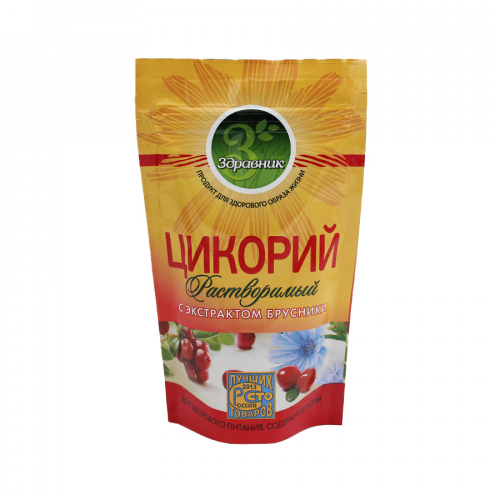 Цикорий растворимый с экстрактом брусники Здравник