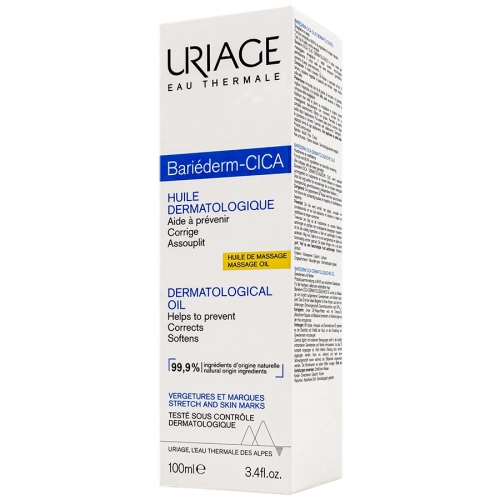 Uriage Bariederm Cica дерматологическое массажное масло