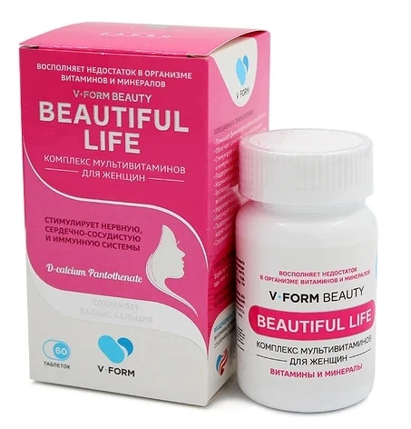 V-Form Beauty Мультивитамины для женщин