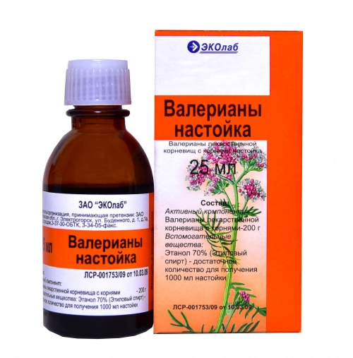 Валерианы настойка Эколаб