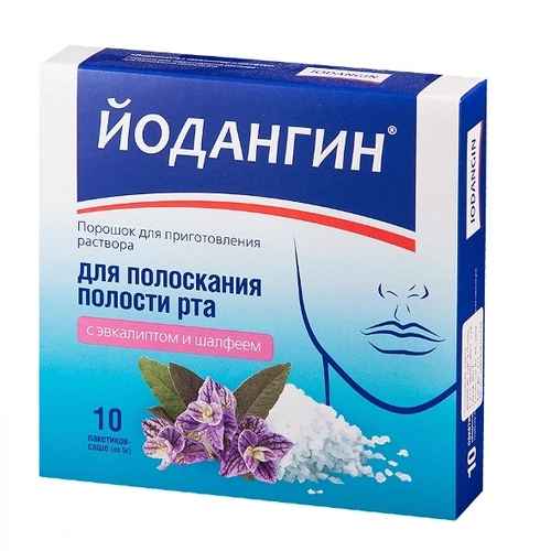 ЙодАнгин полоскание для полости Эвкалипт Шалфей