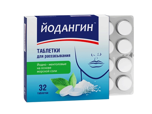 ЙодАнгин йодно ментоловые